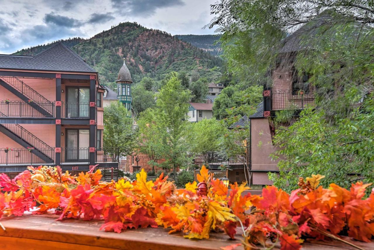 Downtown Manitou Springs Home Tranquil Creek View Exteriör bild