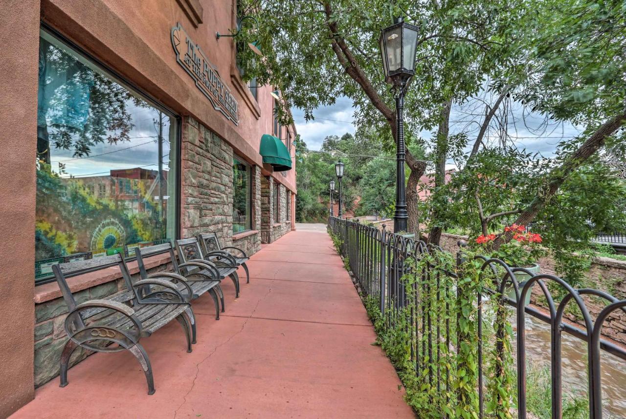 Downtown Manitou Springs Home Tranquil Creek View Exteriör bild