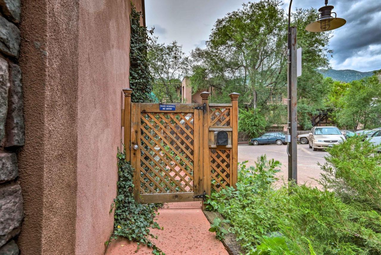 Downtown Manitou Springs Home Tranquil Creek View Exteriör bild