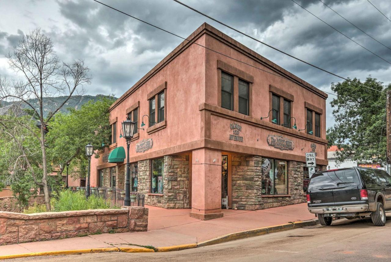 Downtown Manitou Springs Home Tranquil Creek View Exteriör bild